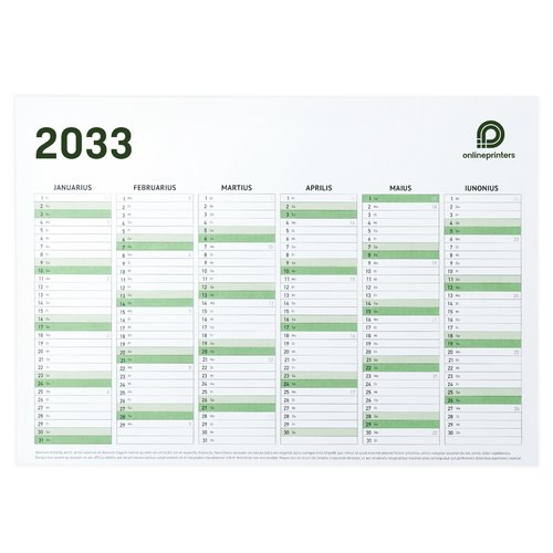 Yearly Planners, A6 1