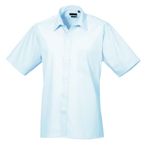 Premier poplin short-sleeve shirts, men 4