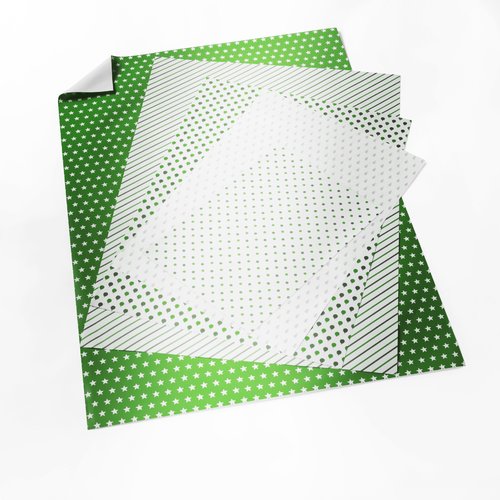 Wrapping paper with special-effect colours, A3 2